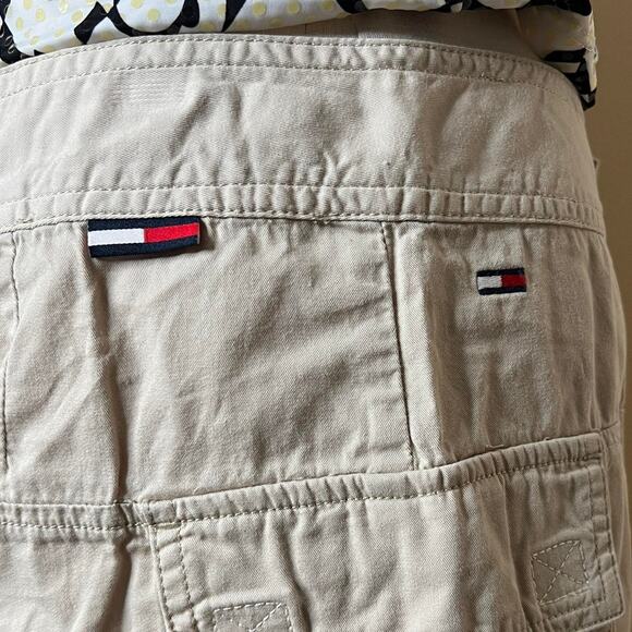 Vintage tommy hilfiger y2k tan mini skirt - Picture 2 of 7
